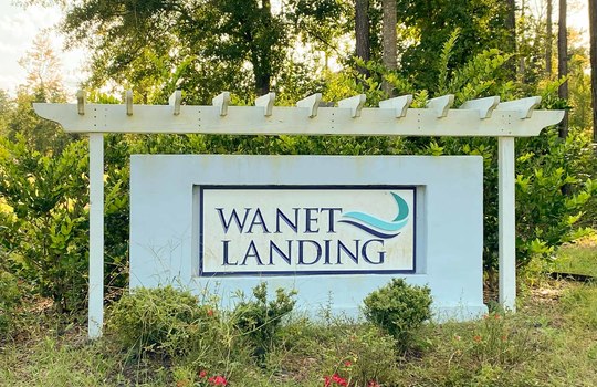 Wanet Landing - Entrance Sign