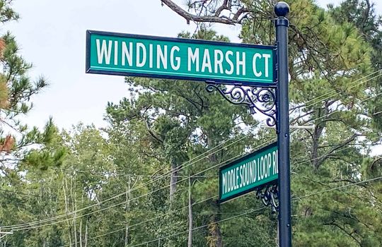 Winding Marsh - Road and Lots