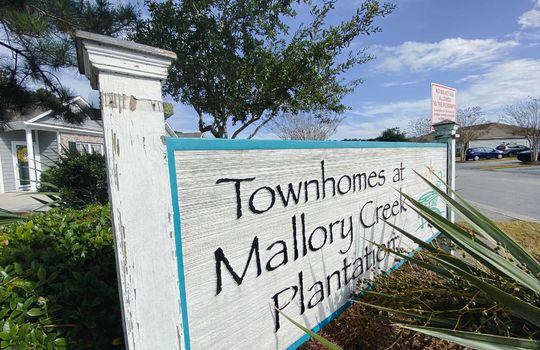 Townhomes - Mallory Creek Plantation