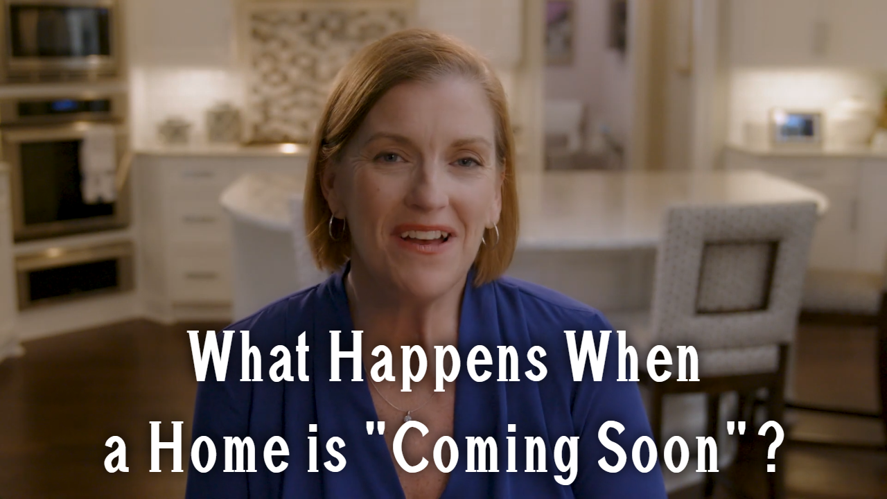 What Happens When a Home is Coming Soon - Melanie Cameron