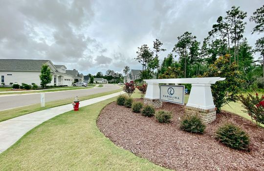 Carolina Creek - Entrance Sign 2