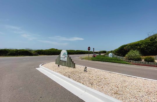 Caswell Dunes - Entrance Sign