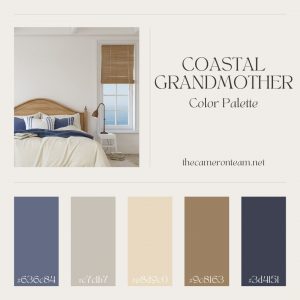 Coastal Grandmother Color Palette