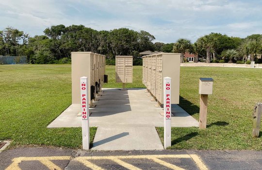 Oak Island Beach Villas - Mailboxes