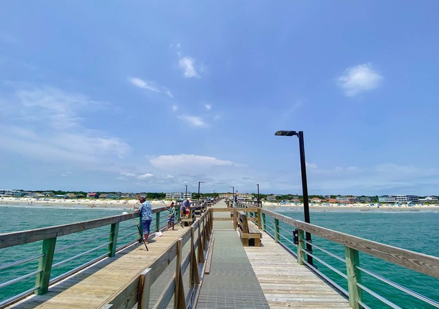 Yaupon Beach Fishing Pier - Oak Island