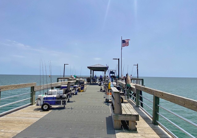 Yaupon Beach Fishing Pier - Oak Island