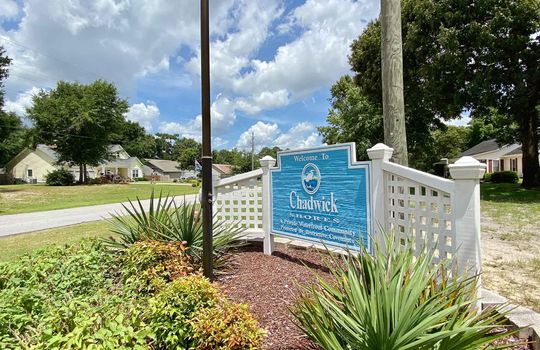 Chadwick Shores Waterfront Community - Entrance Sign