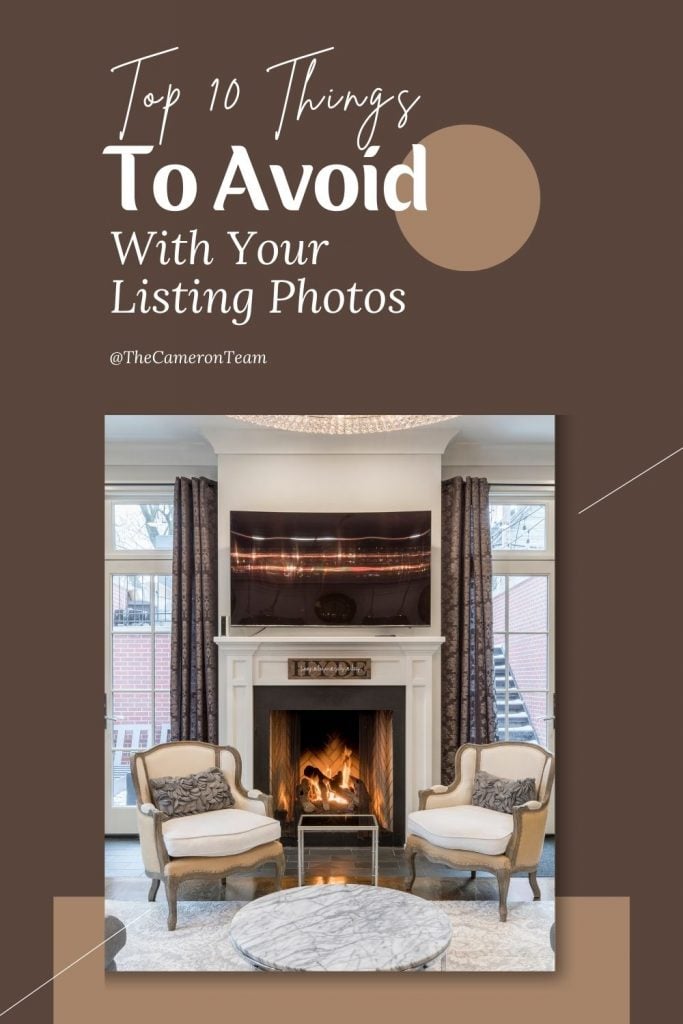 The Top 10 Things To Avoid With Your Listing Photos
