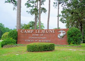 Camp Lejeune in Onslow County