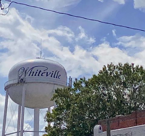 Whiteville in Columbus County - Water Tower