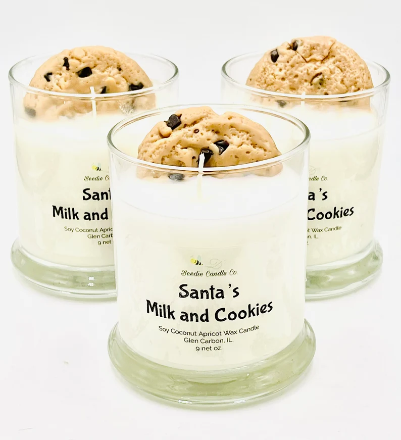 BeedieCandleCo - Santa's Milk and Cookies Candle