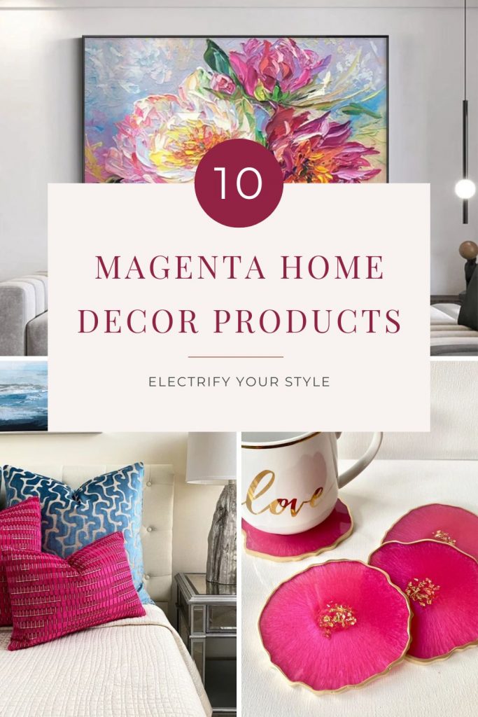 10 Magenta Home Decor Products to Electrify Your Style