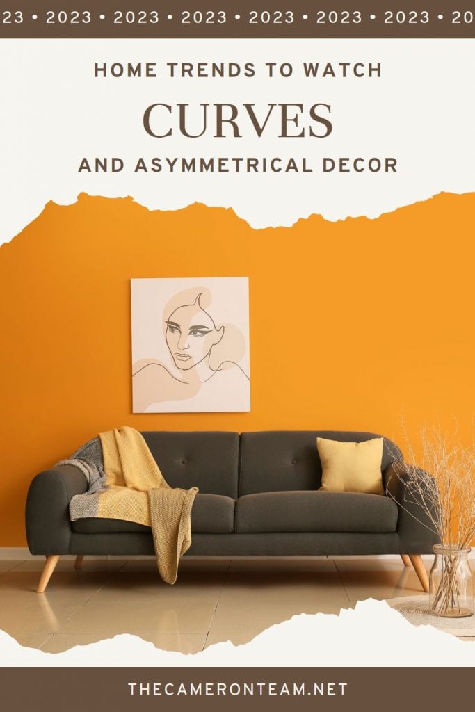 2023 Home Trends to Watch - Curves and Asymmetrical Decor