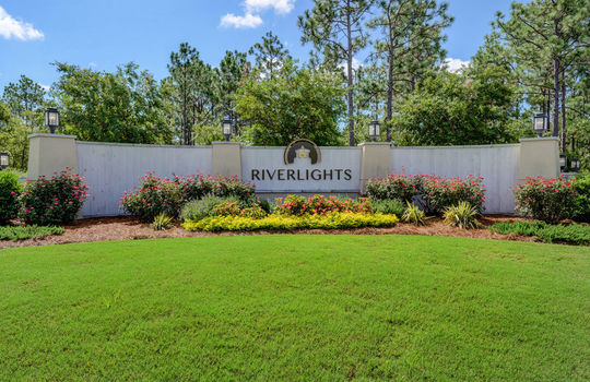 RiverLights - Entrance Sign