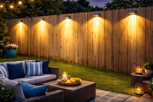 Bridika Solar Fence Lights