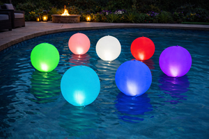 HAPIKAY Solar Floating Pool Lights