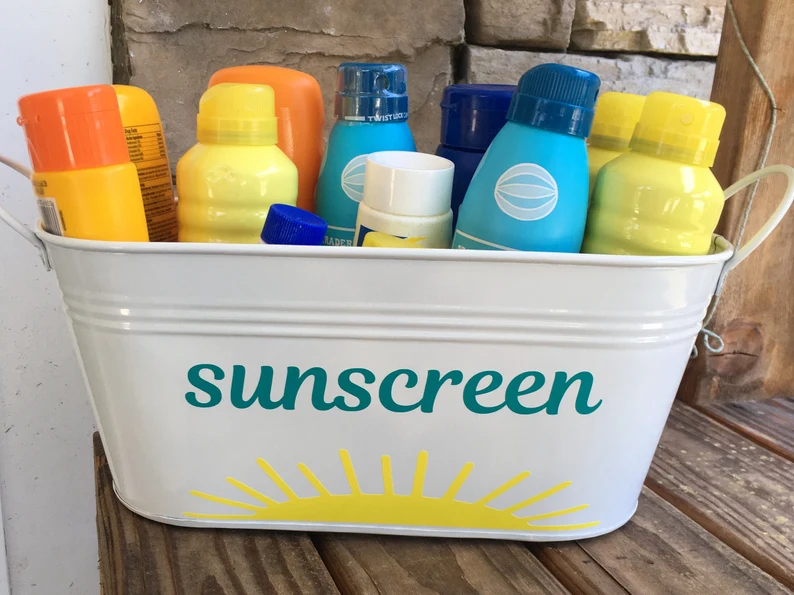 Happy Toz - Sunscreen Storage Bucket