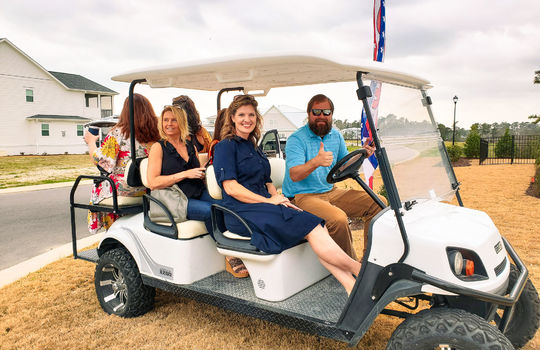 The Cameron Team taking a tour of Waterstone