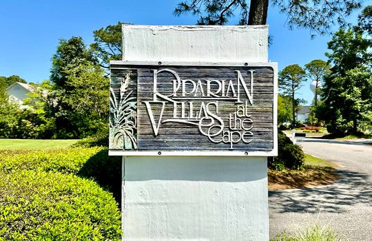 Riparian Villas at The Cape - Entrance Sign