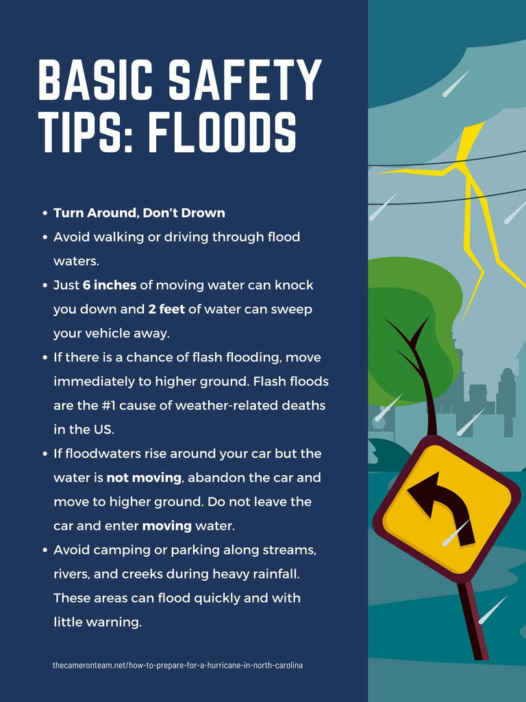 Basic Safety Tips - Floods