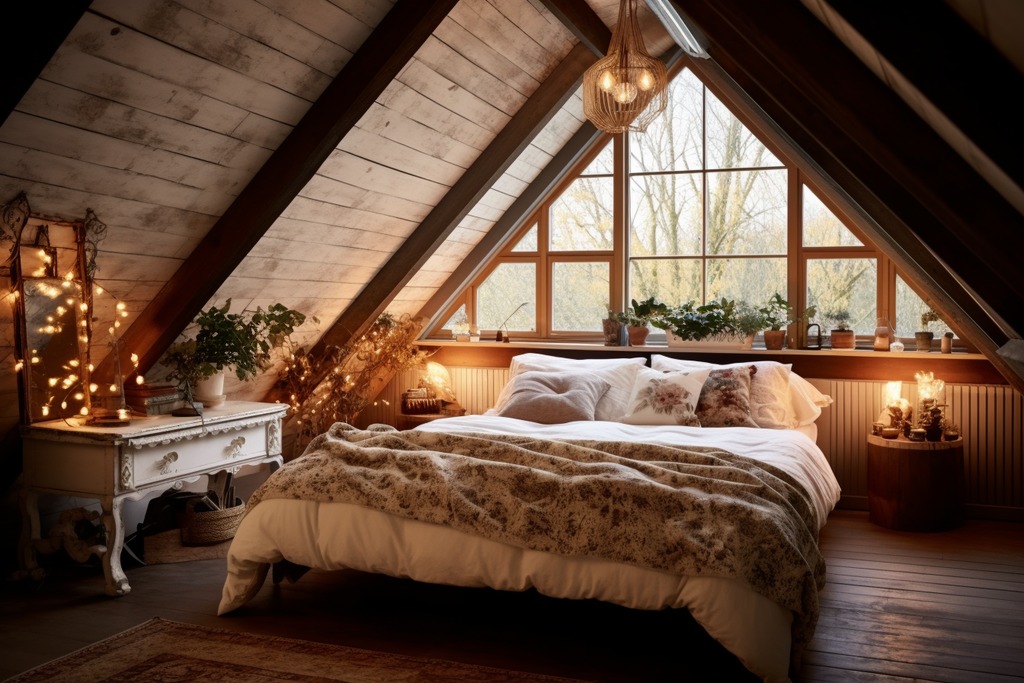 Stylish Attic Bedroom