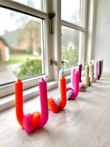 Double Twisted Candles - Lulicandles