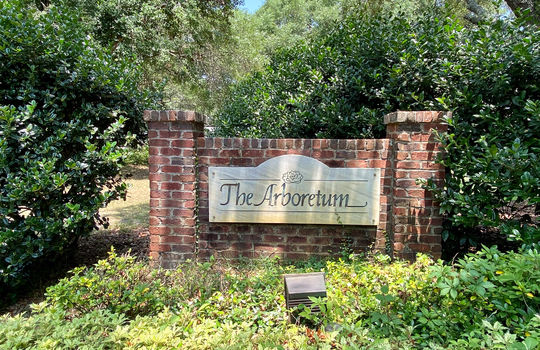 The Arboretum - Entrance Sign
