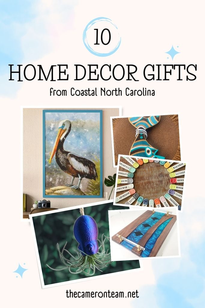10 Home Decor Gifts from Coastal North Carolina