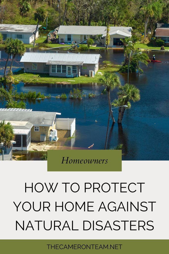 How to Protect Your Home Against Natural Disasters pin