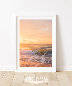 Wright and Roam - Sunset at Wrightsville Beach Print
