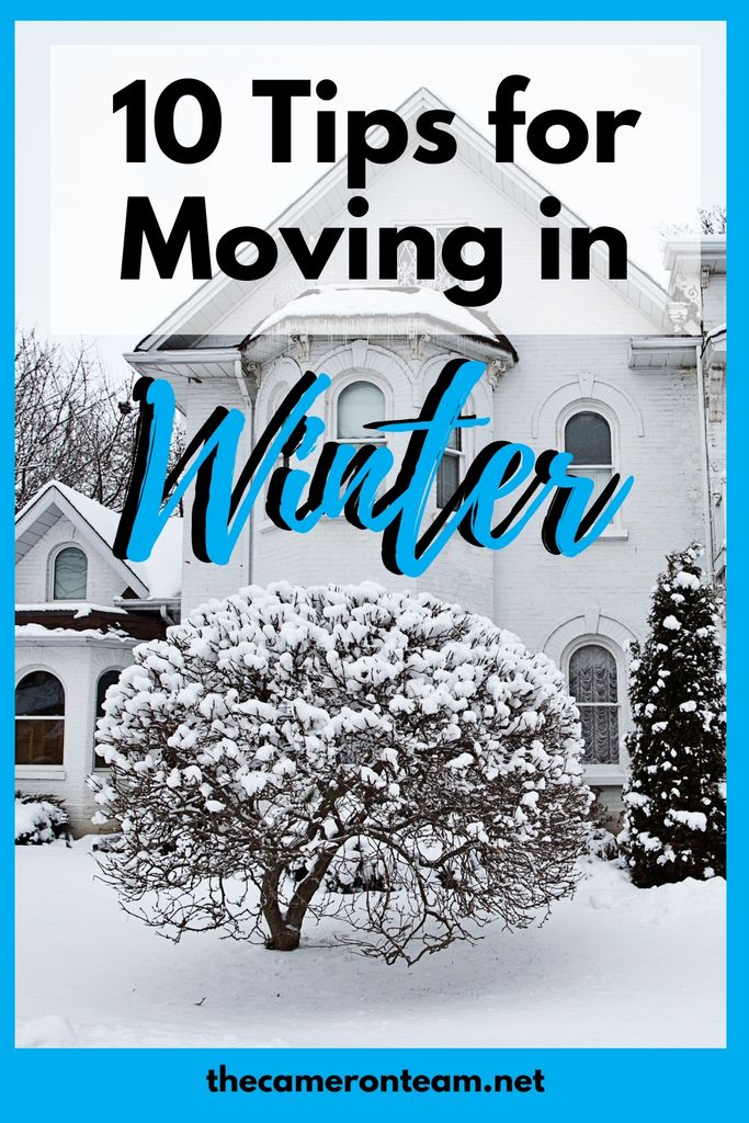 10 Tips for Moving in Winter