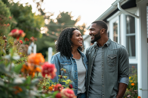 Smiling New Home Buyers