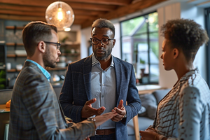Upset Home Buyers and Their Real Estate Agent
