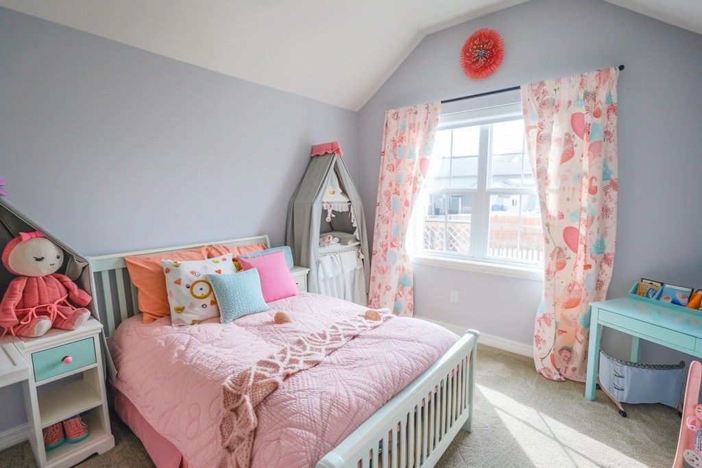 A Girl's Bedroom Unpersonalized