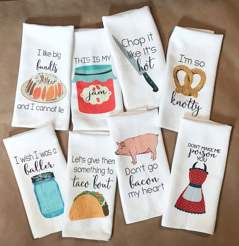 DoTakeItPersonally - Kitchen Towels with Funny Sayings