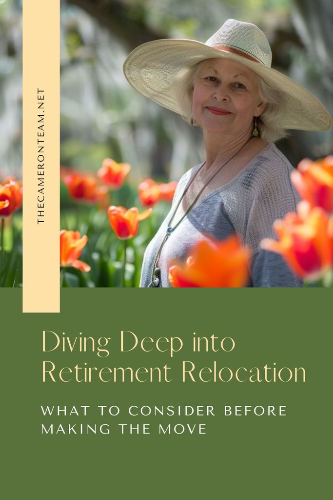 Diving Deep into Retirement Relocation - What to Consider Before Making the Move Pin