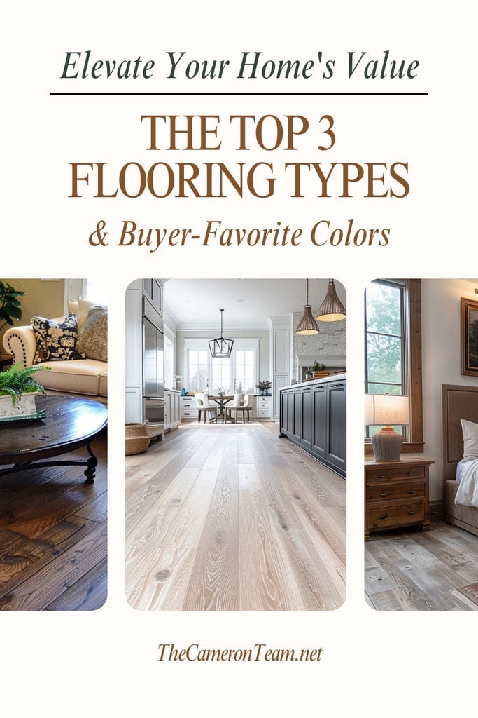 Top 3 Flooring Types & Buyer-Favorite Colors