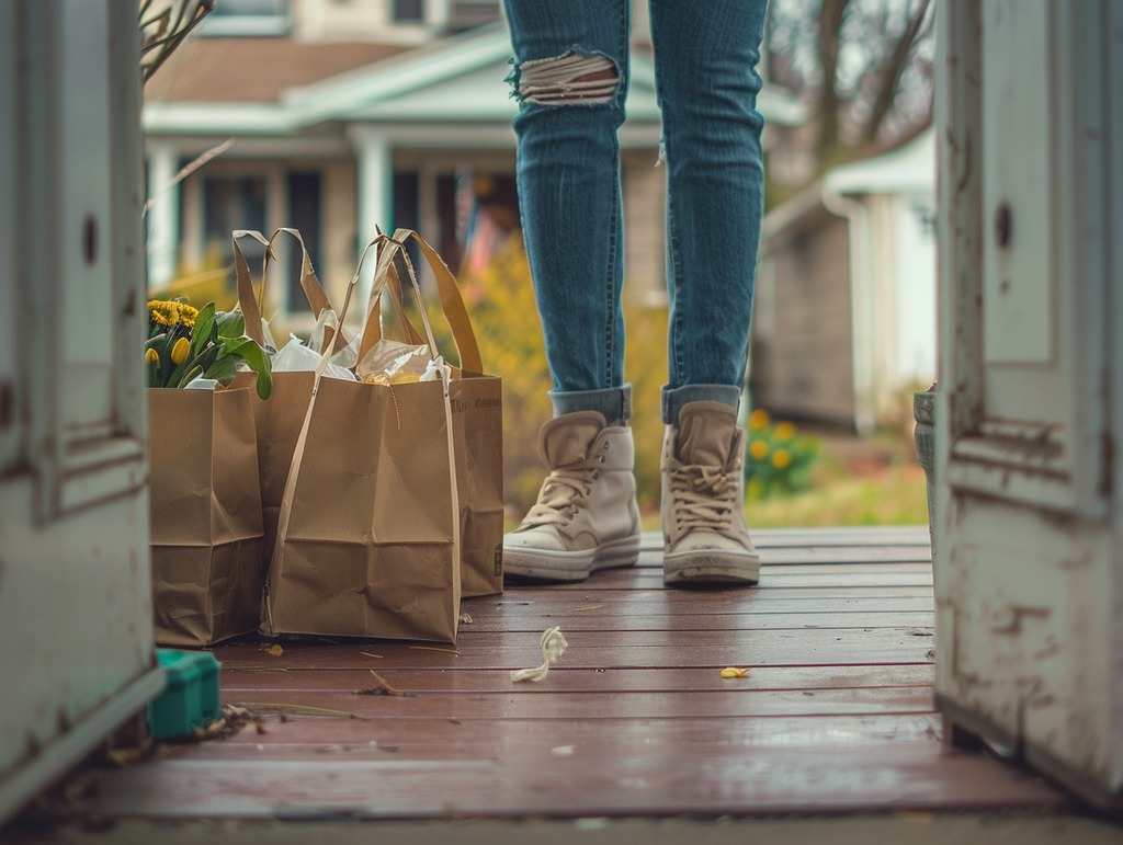 Delivering Groceries