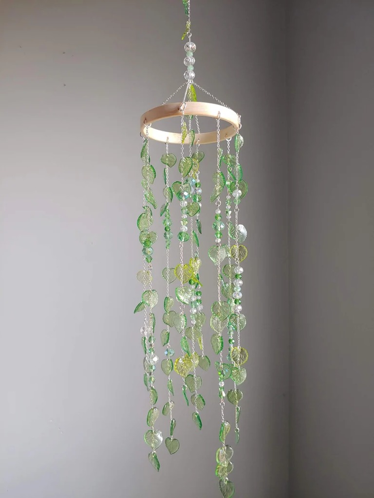 MoonlitWisteria - Small Leaf Suncatcher