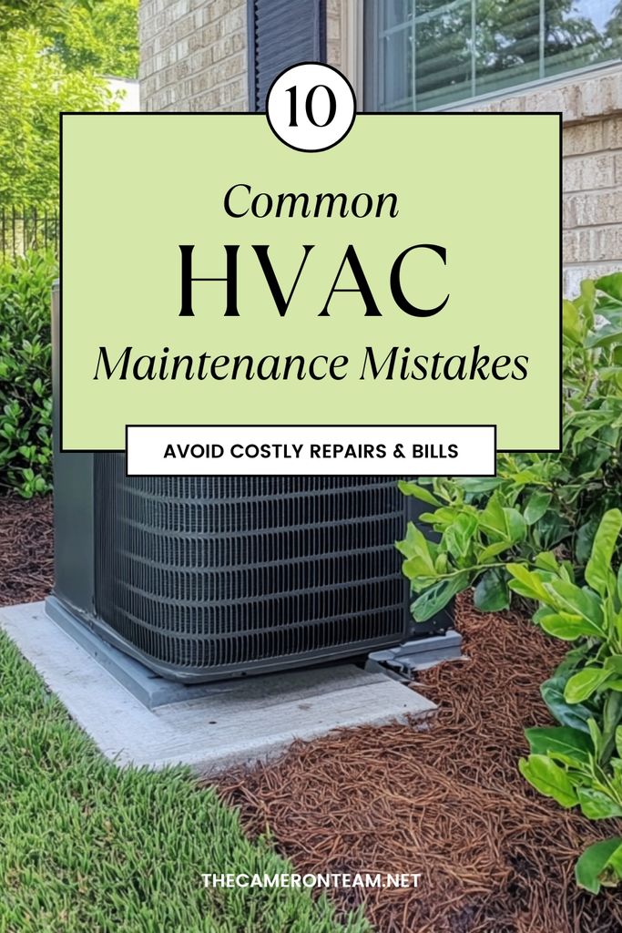 10 Common HVAC Maintenance Mistakes to Avoid for Optimal Performance