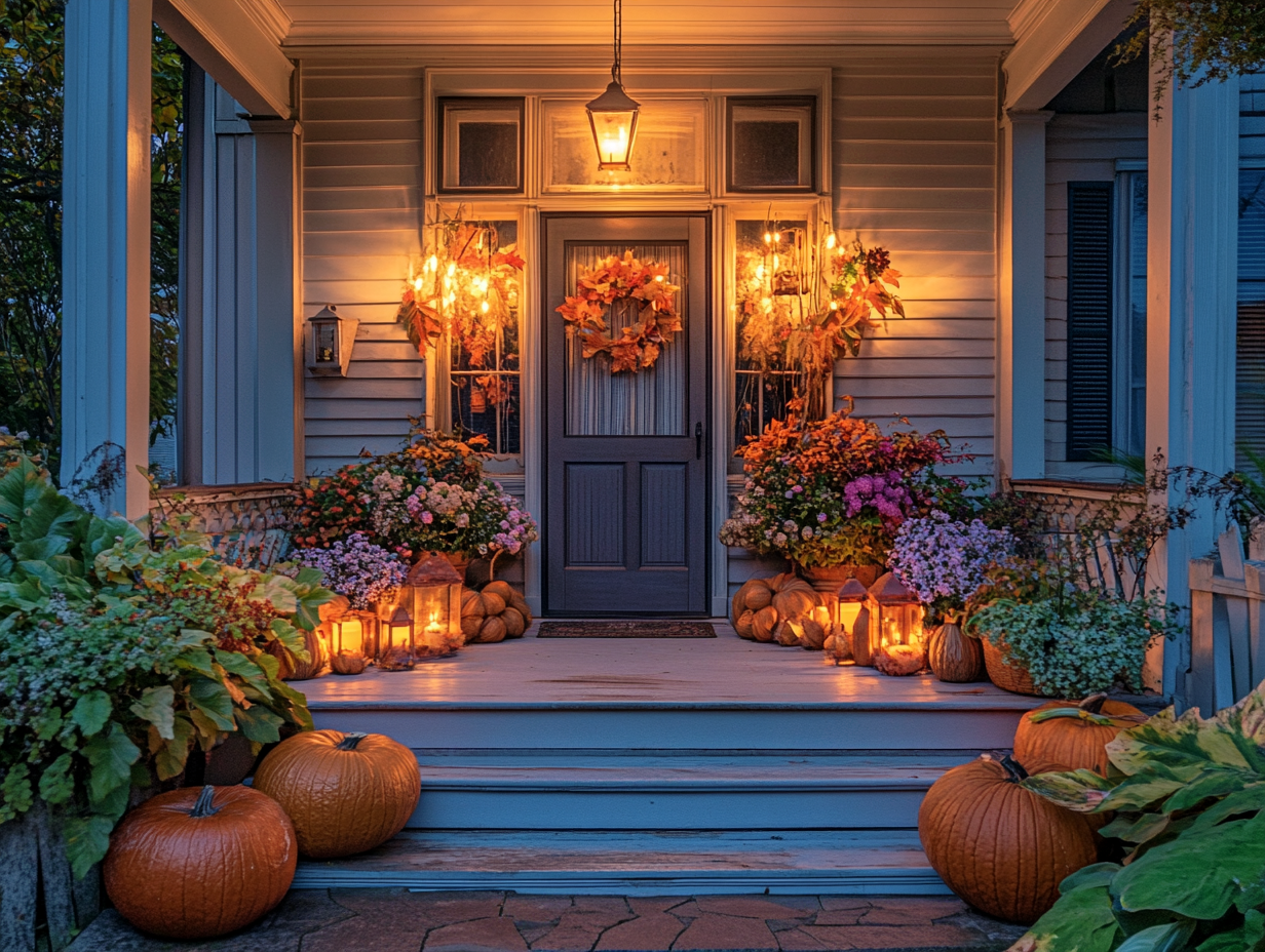 Decorating Your Front Porch for Fall - Tips for a Cozy Welcome