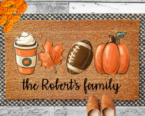 Personalized Fall Doormat - CreationShedShop