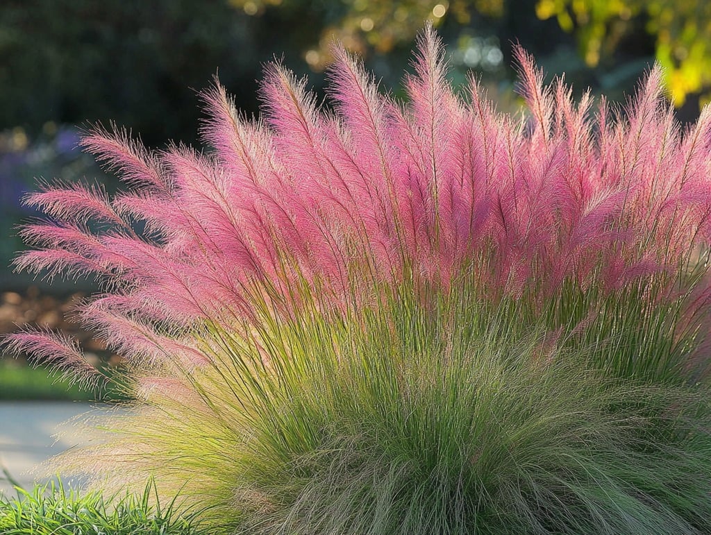 Pink Muhly Grass (Muhlenbergia capillaris)