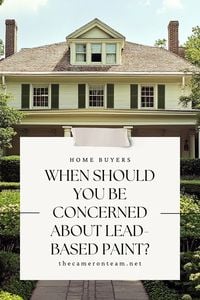 When Should Home Buyers Be Concerned About Lead-Based Paint?