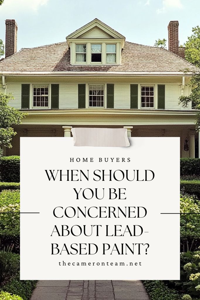 When Should Home Buyers Be Concerned About Lead-Based Paint?