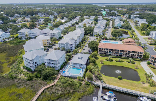 Aerial of Harbour Point Amenities