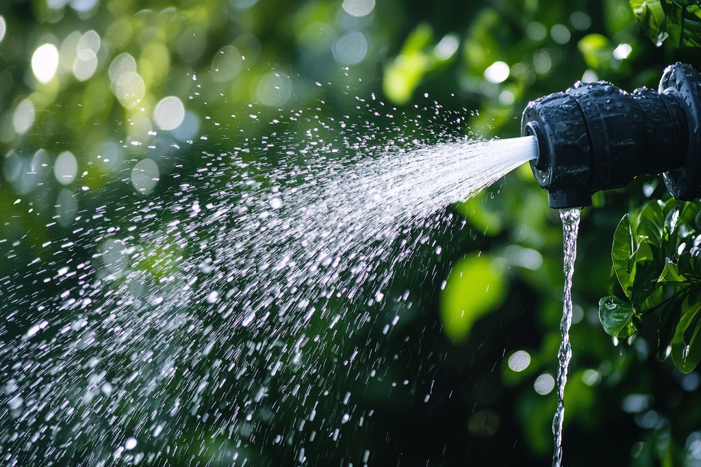 Draining Irrigation Pipes