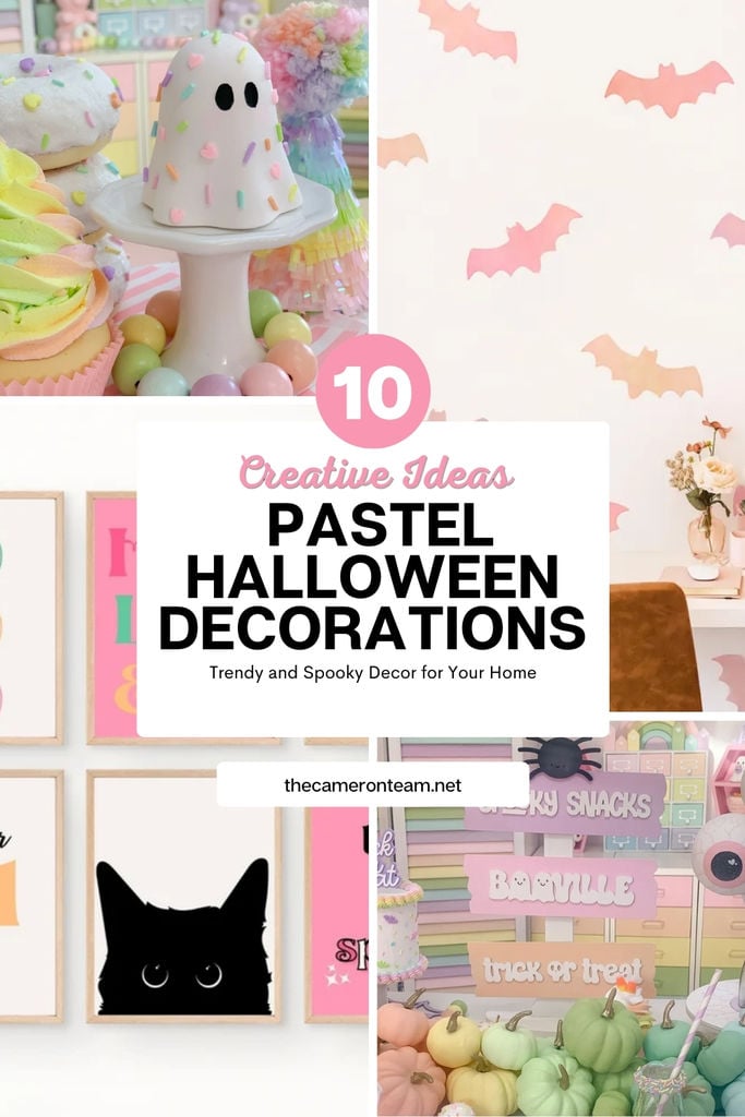 10 Creative Ideas for a Pastel Halloween: Trendy and Spooky Decor for Your Home