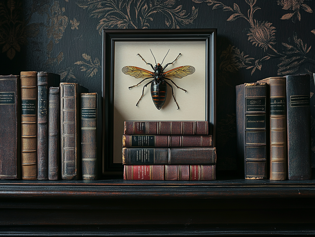 10 Stunning Dark Academia Peel-and-Stick Wallpapers to Transform Your Space