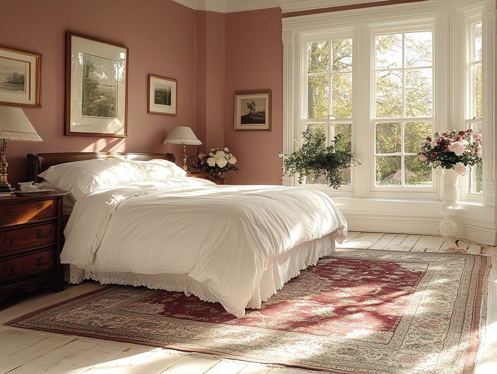 British Colonial Style Bedroom